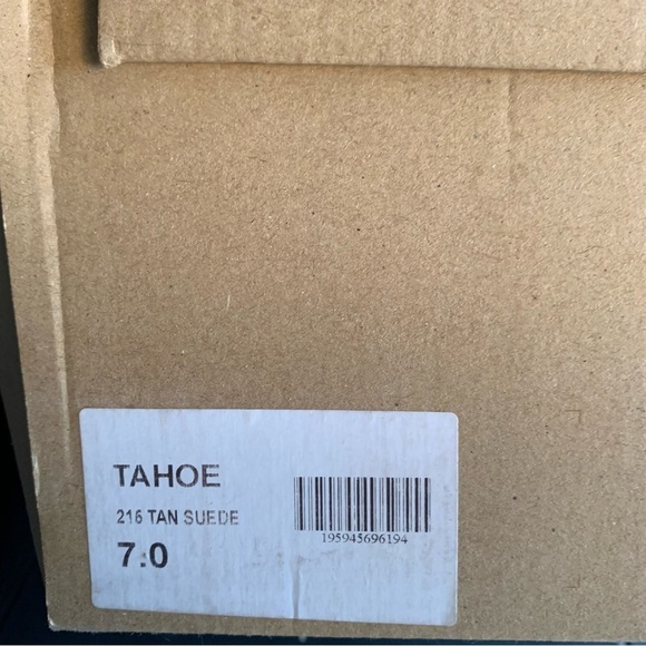 Steve Madden Lace Up Tahoe Boots Sz 7 In Tan Suede - Picture 6 of 6